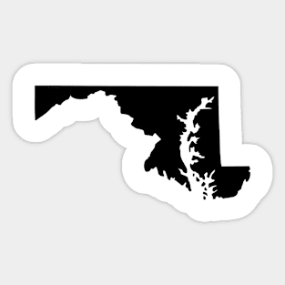 Maryland State Sticker